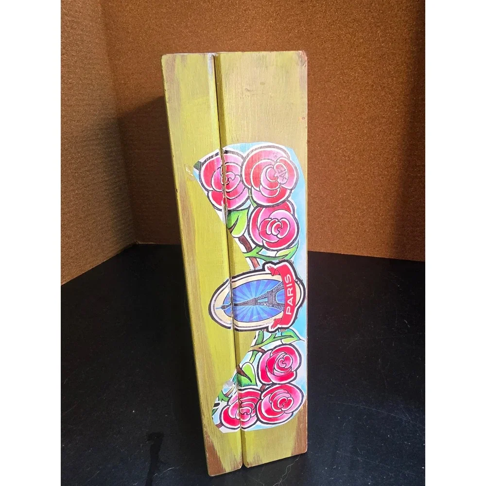 Grateful Dead Wooden Stash Box Dancing Bears Terrapin Station Psychedelic